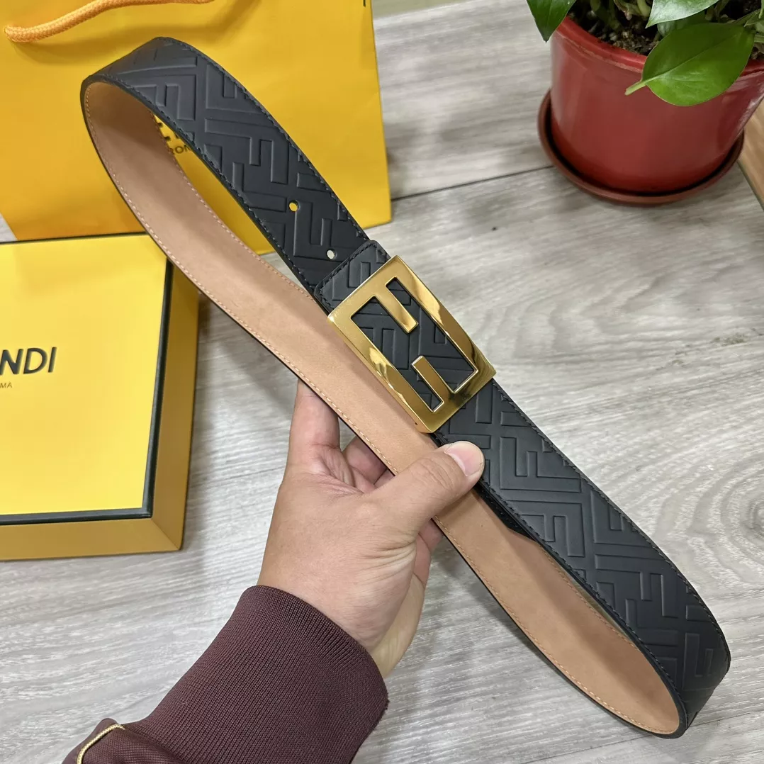 Durable 9481 Fendi AAA Quality Belts In 4.0cm For Men