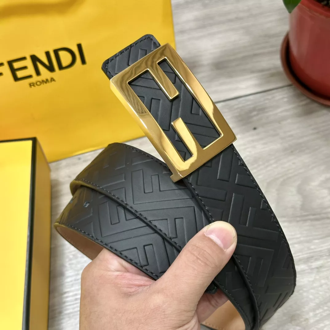 Durable 9481 Fendi AAA Quality Belts In 4.0cm For Men