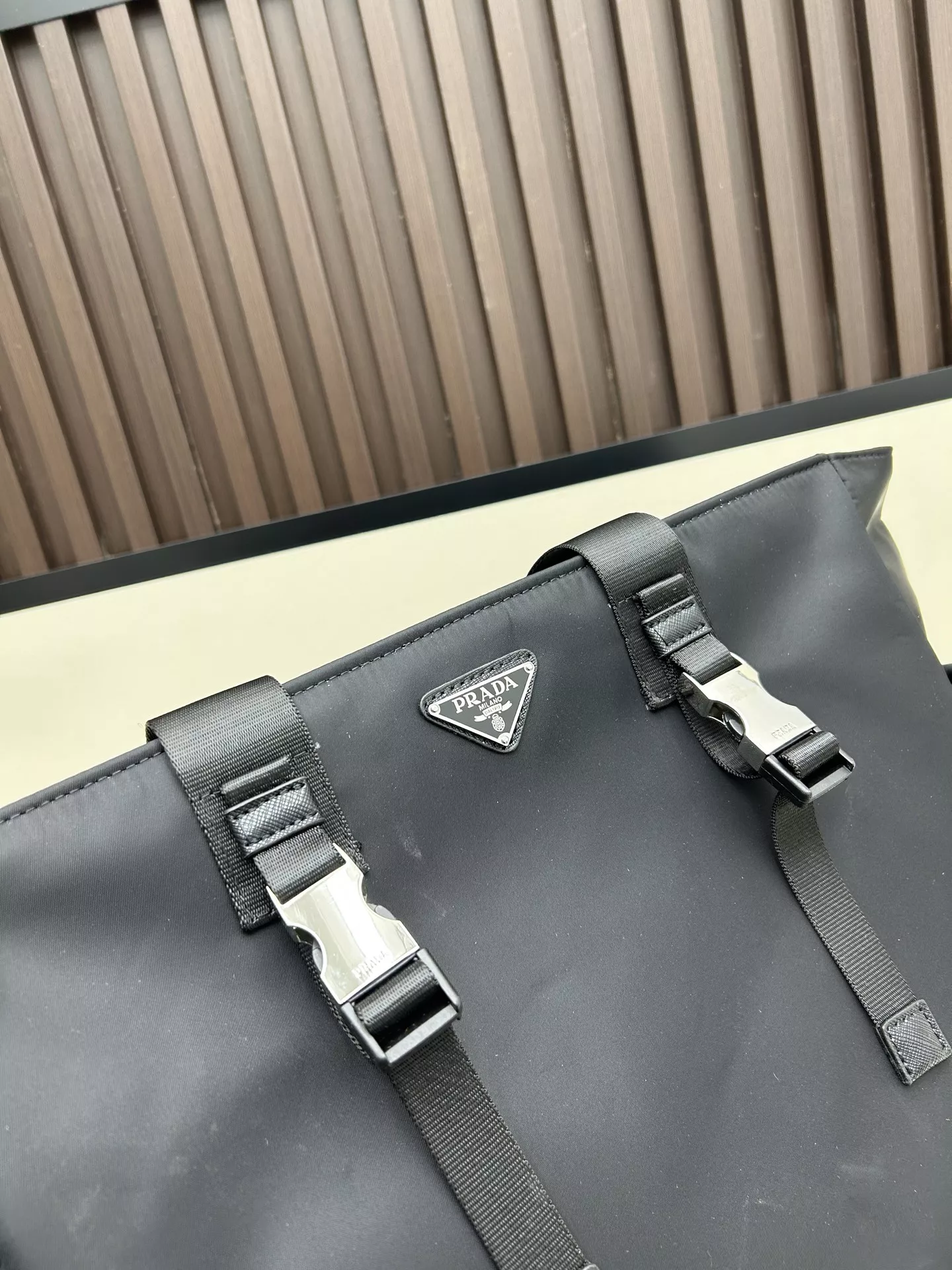 Durable 9523 Prada AAA Quality Handbags For Unisex