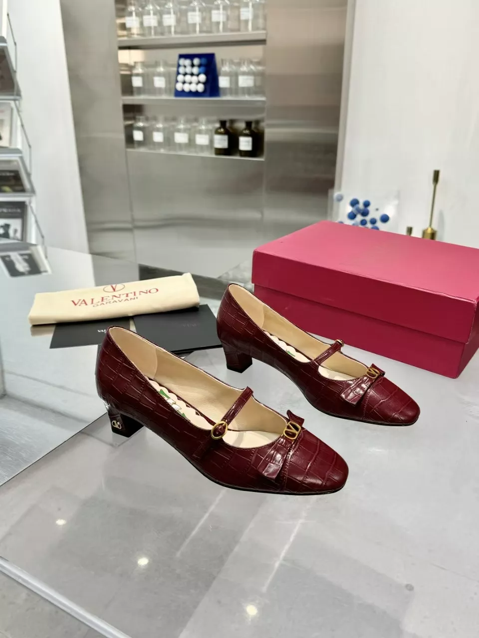 Durable 9579 Valentino High-Heeled Shoes For Women