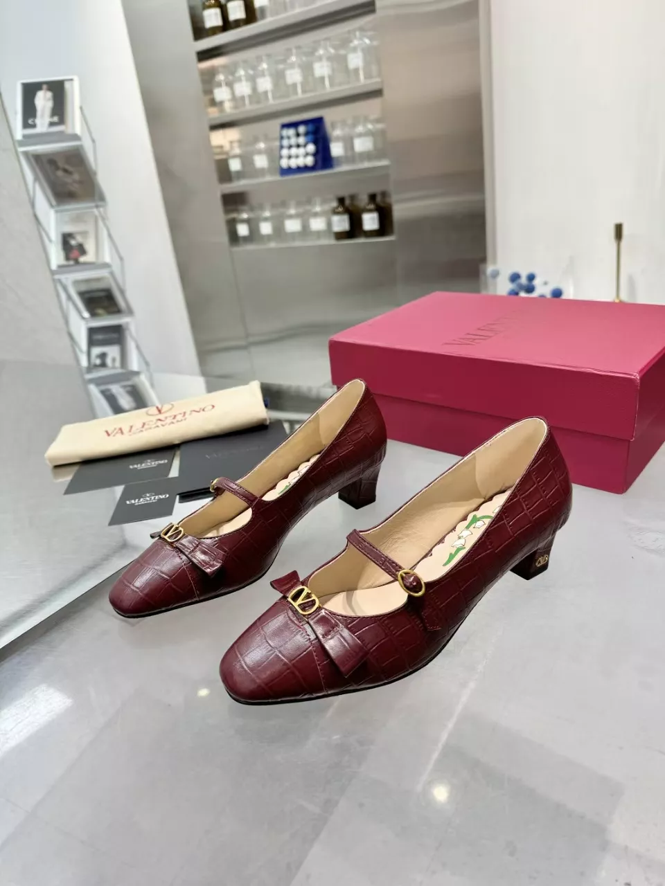 Durable 9579 Valentino High-Heeled Shoes For Women