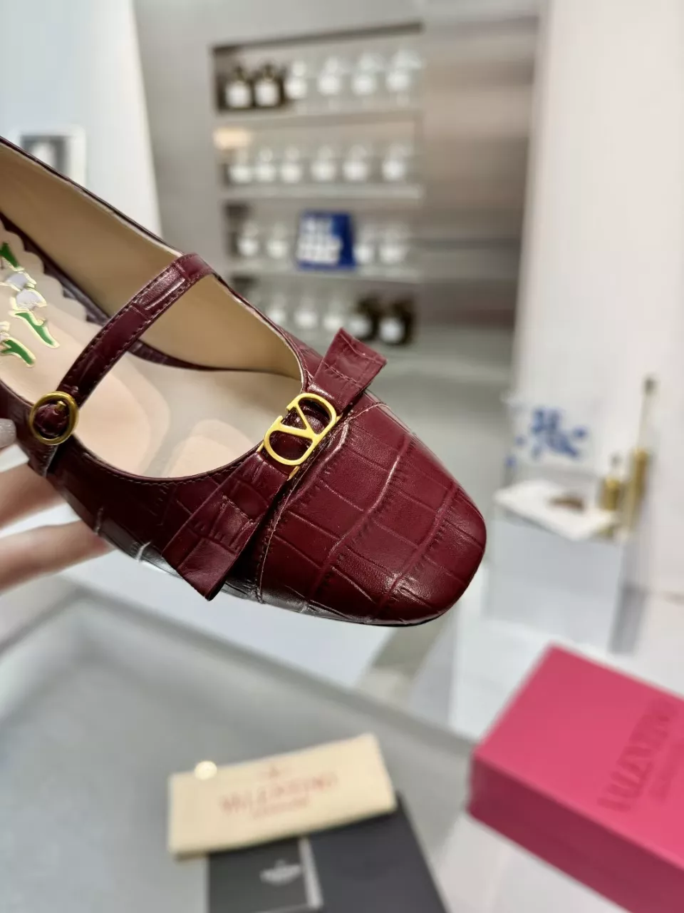 Durable 9579 Valentino High-Heeled Shoes For Women