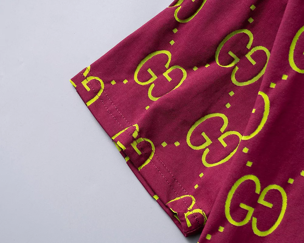 Durable 9602 Gucci T-Shirts Short Sleeved For Men