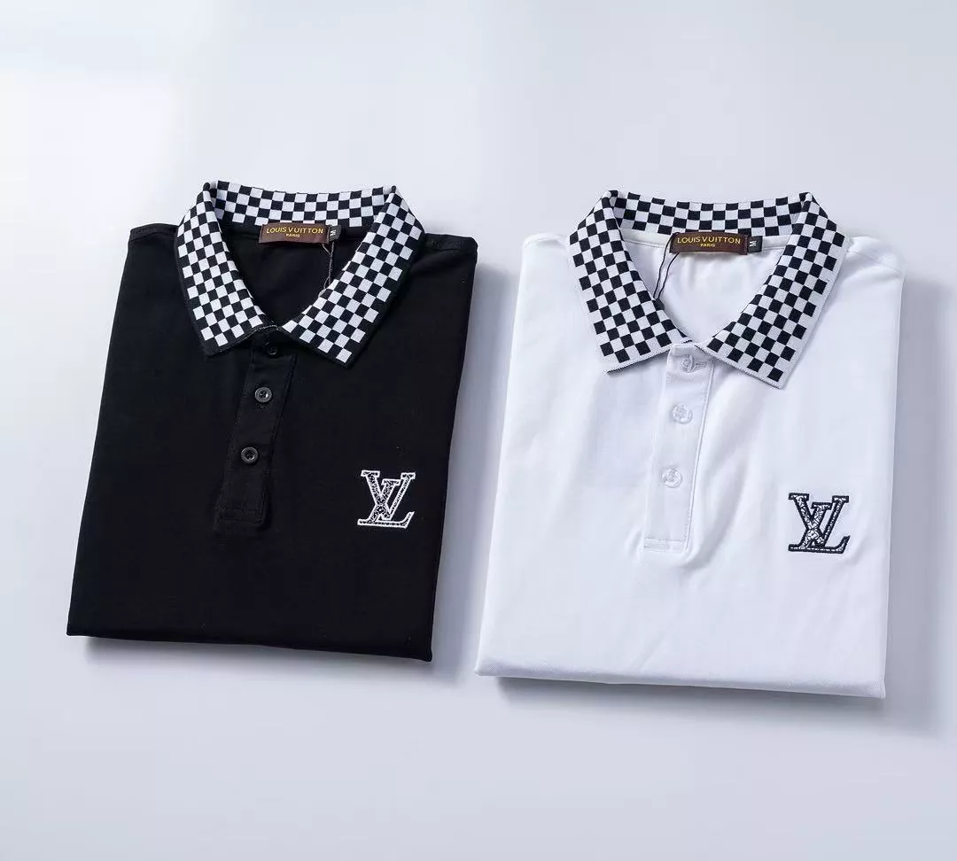 Durable 9619 Louis Vuitton LV T-Shirts Short Sleeved For Men