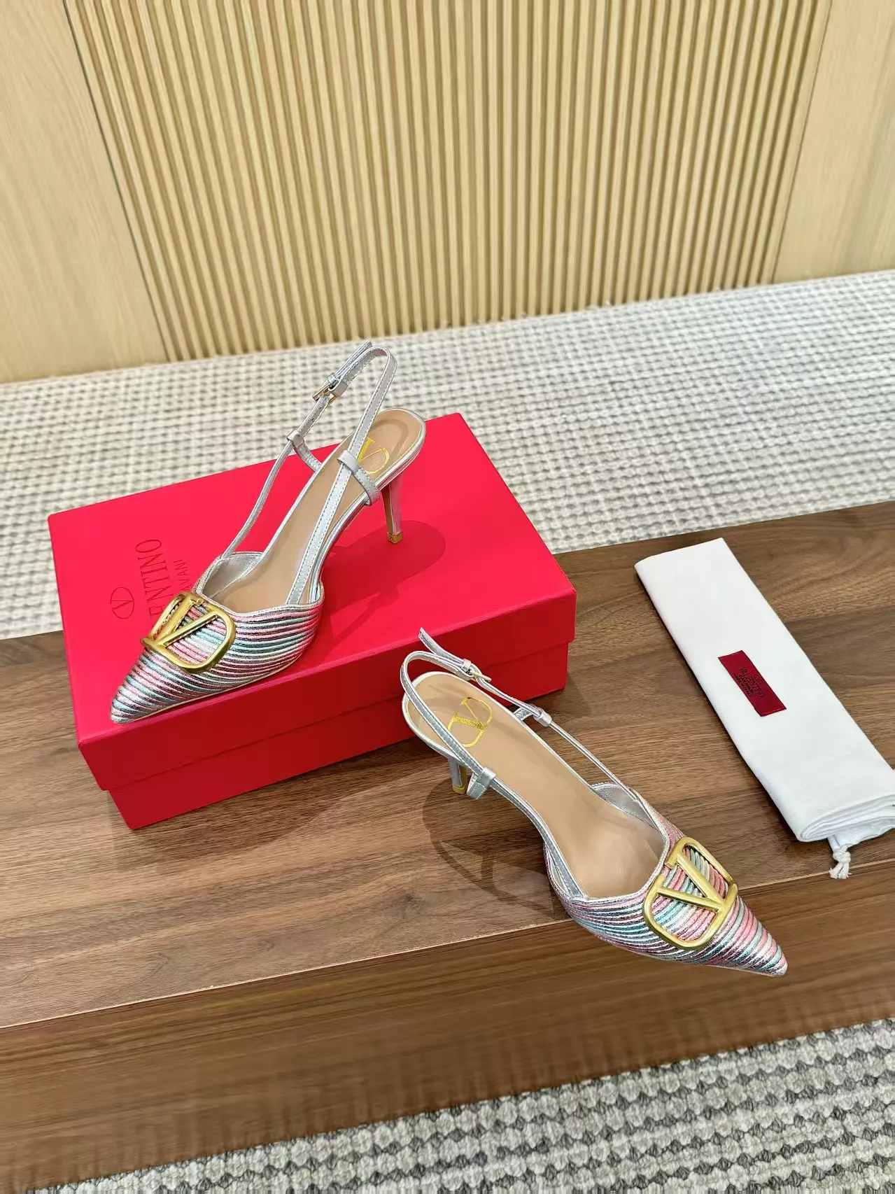 Durable 9636 Valentino Sandal For Women
