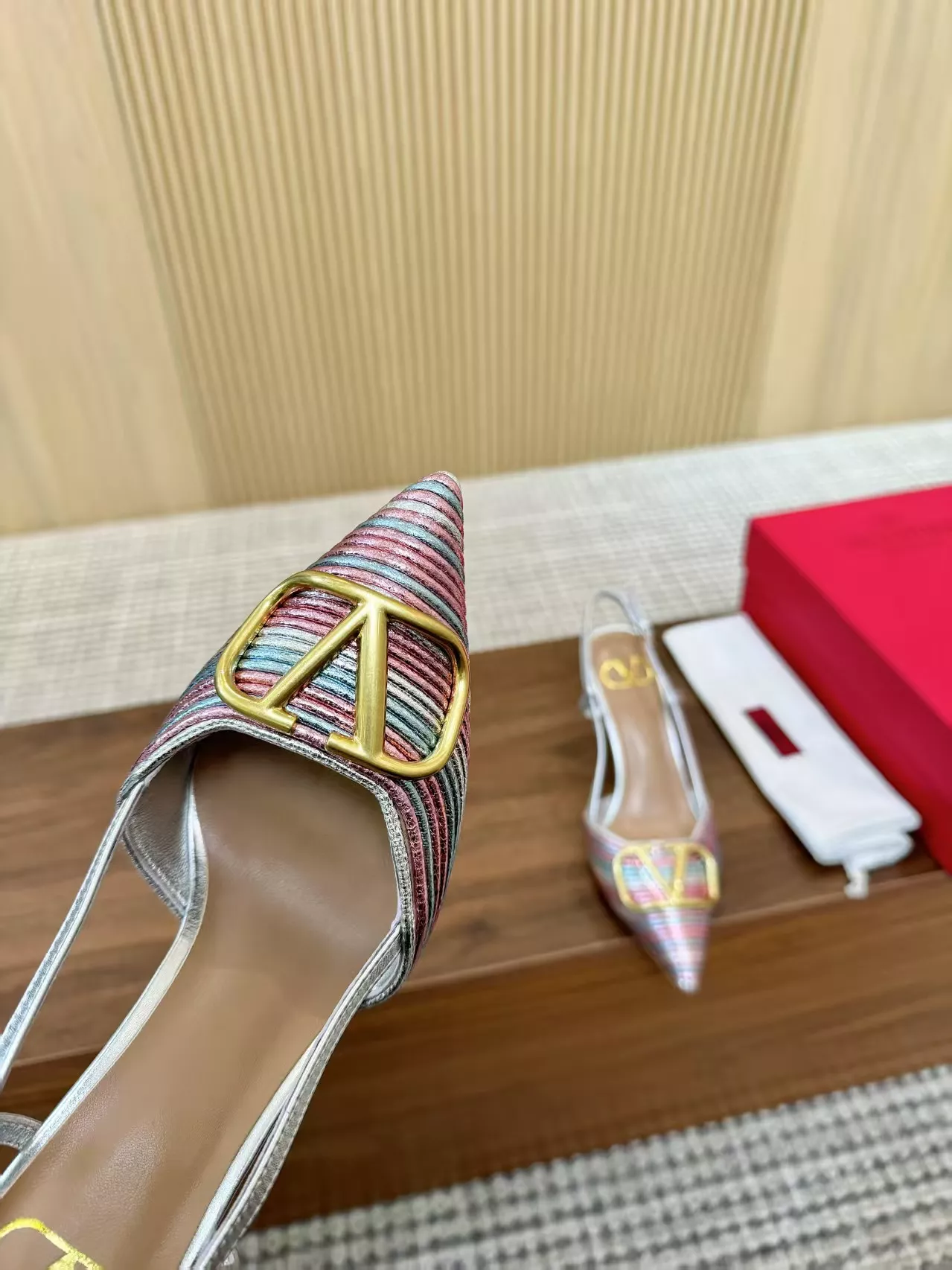 Durable 9636 Valentino Sandal For Women