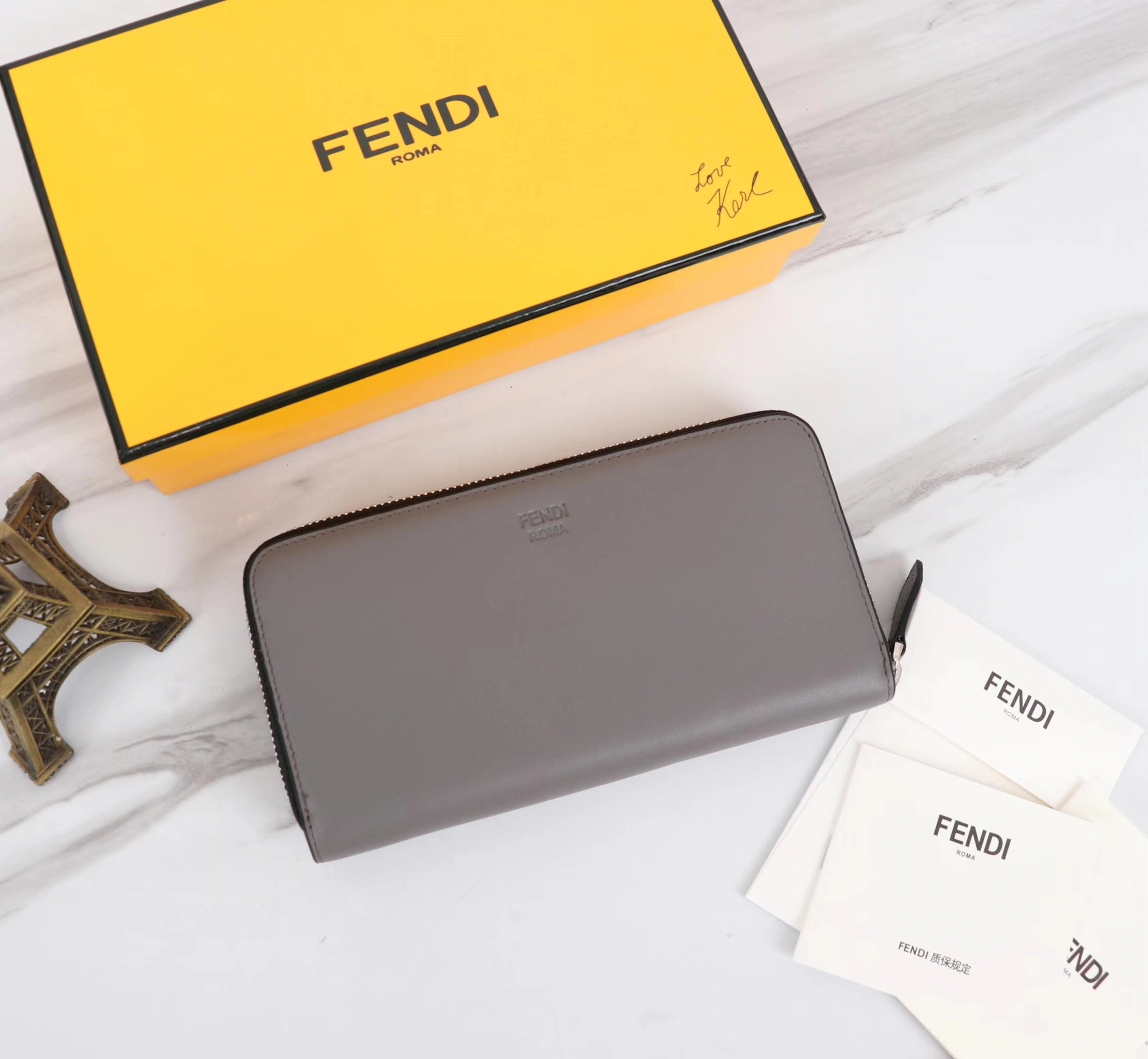 Durable 9737 Fendi AAA Quality Wallet For Unisex