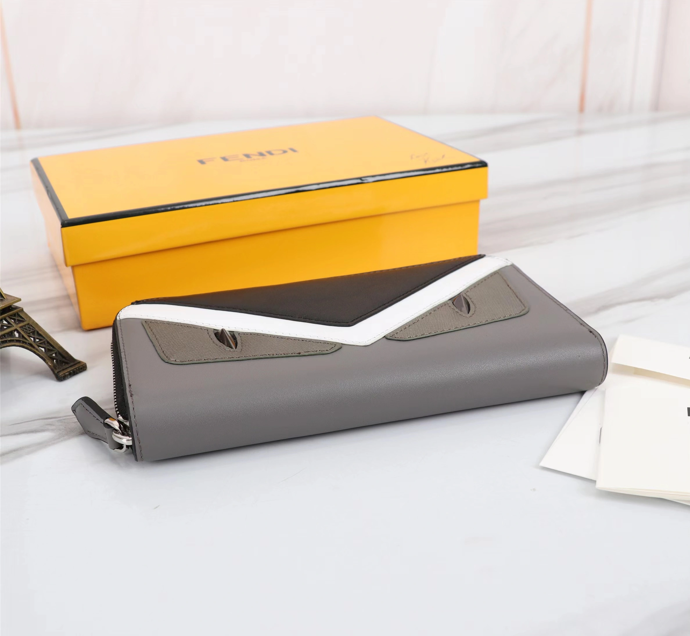 Durable 9737 Fendi AAA Quality Wallet For Unisex