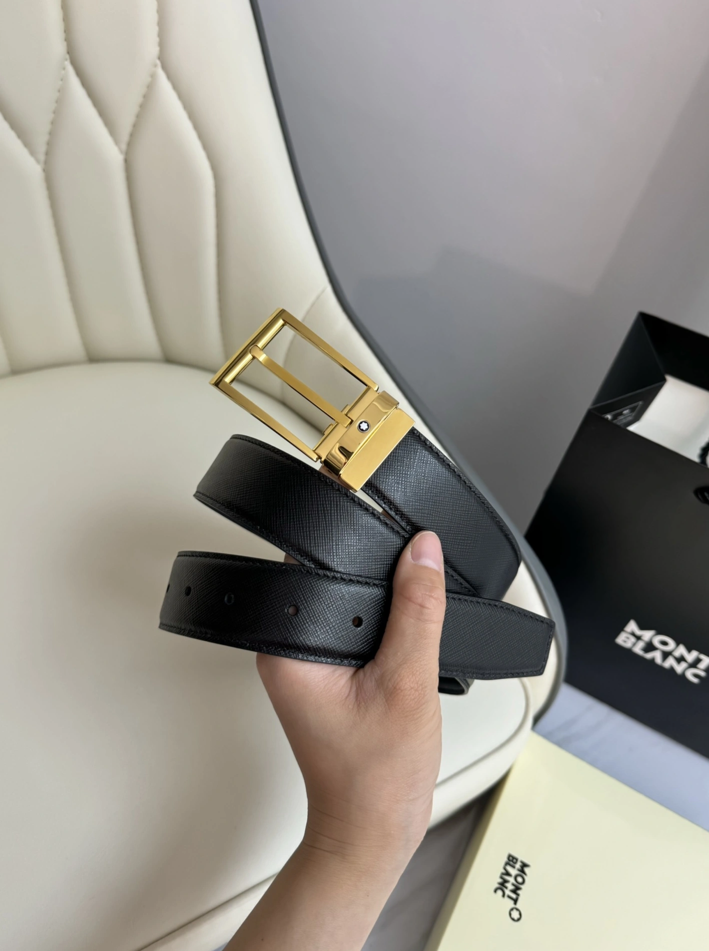 Durable 9759 Montblanc AAA Quality Belts For Men