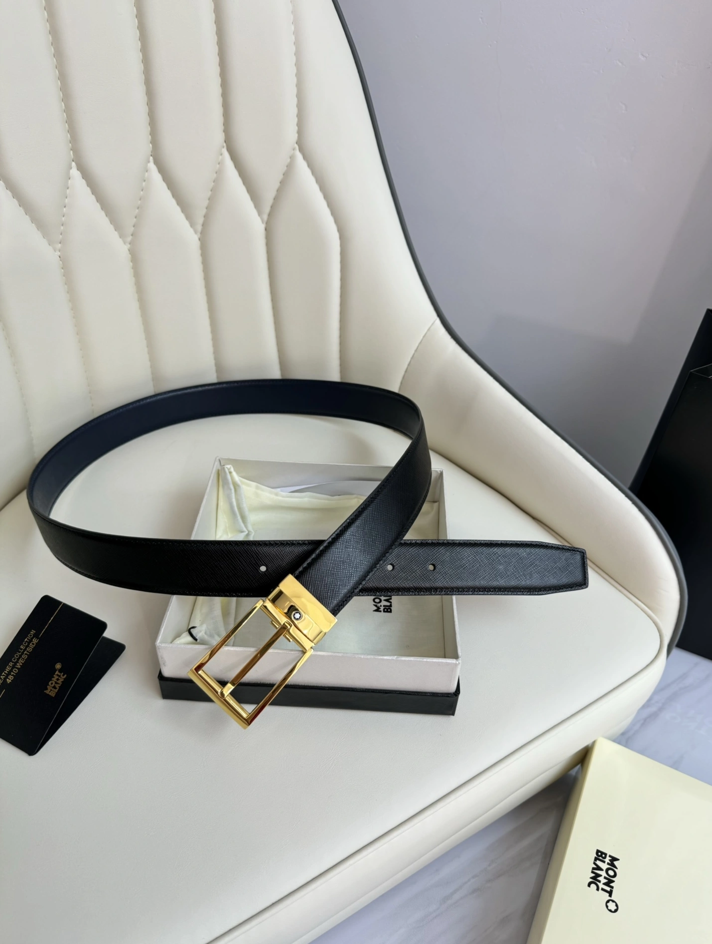 Durable 9759 Montblanc AAA Quality Belts For Men