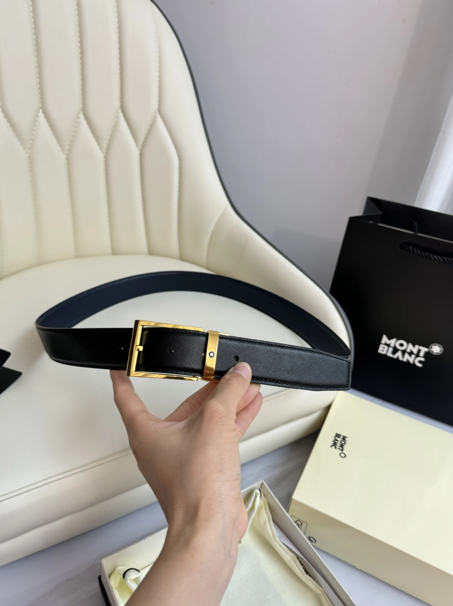 Durable 9759 Montblanc AAA Quality Belts For Men