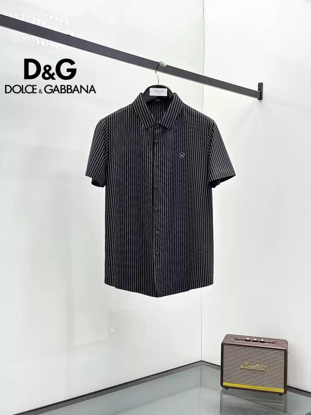 Durable 984 Dolce & Gabbana D&G Shirts Short Sleeved For Men