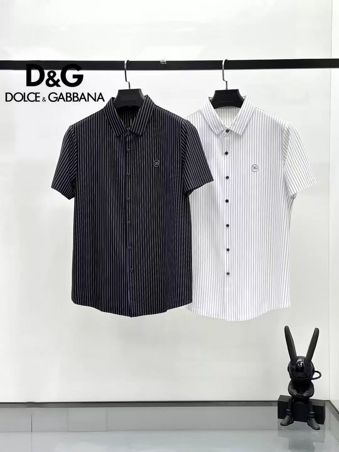 Durable 984 Dolce & Gabbana D&G Shirts Short Sleeved For Men