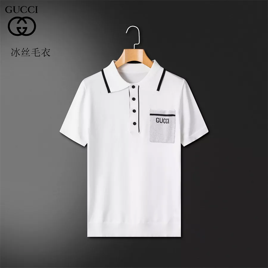 Durable 9885 Gucci T-Shirts Short Sleeved For Men