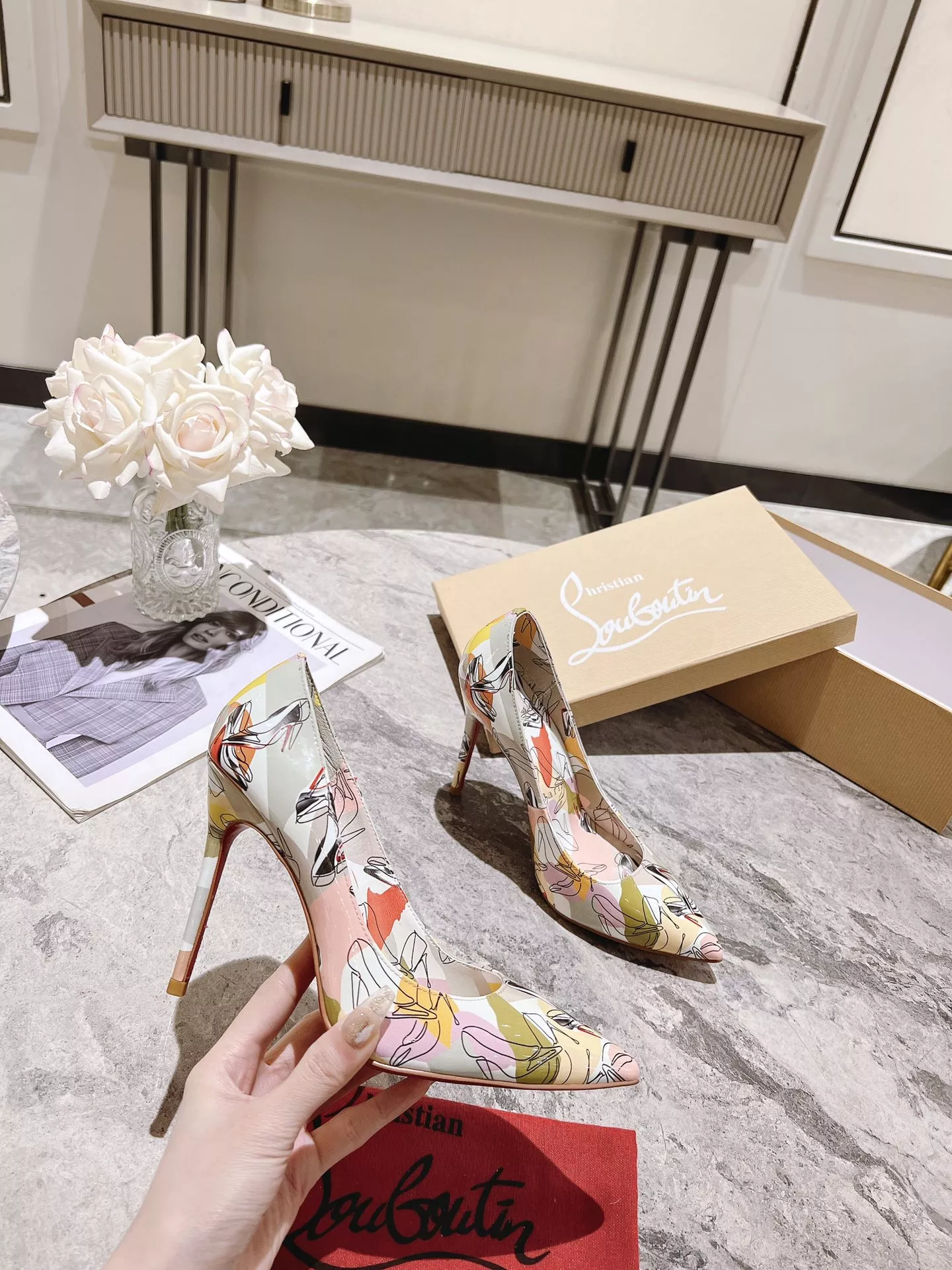 Durable 9971 Christian Louboutin High-heeled shoes For Women