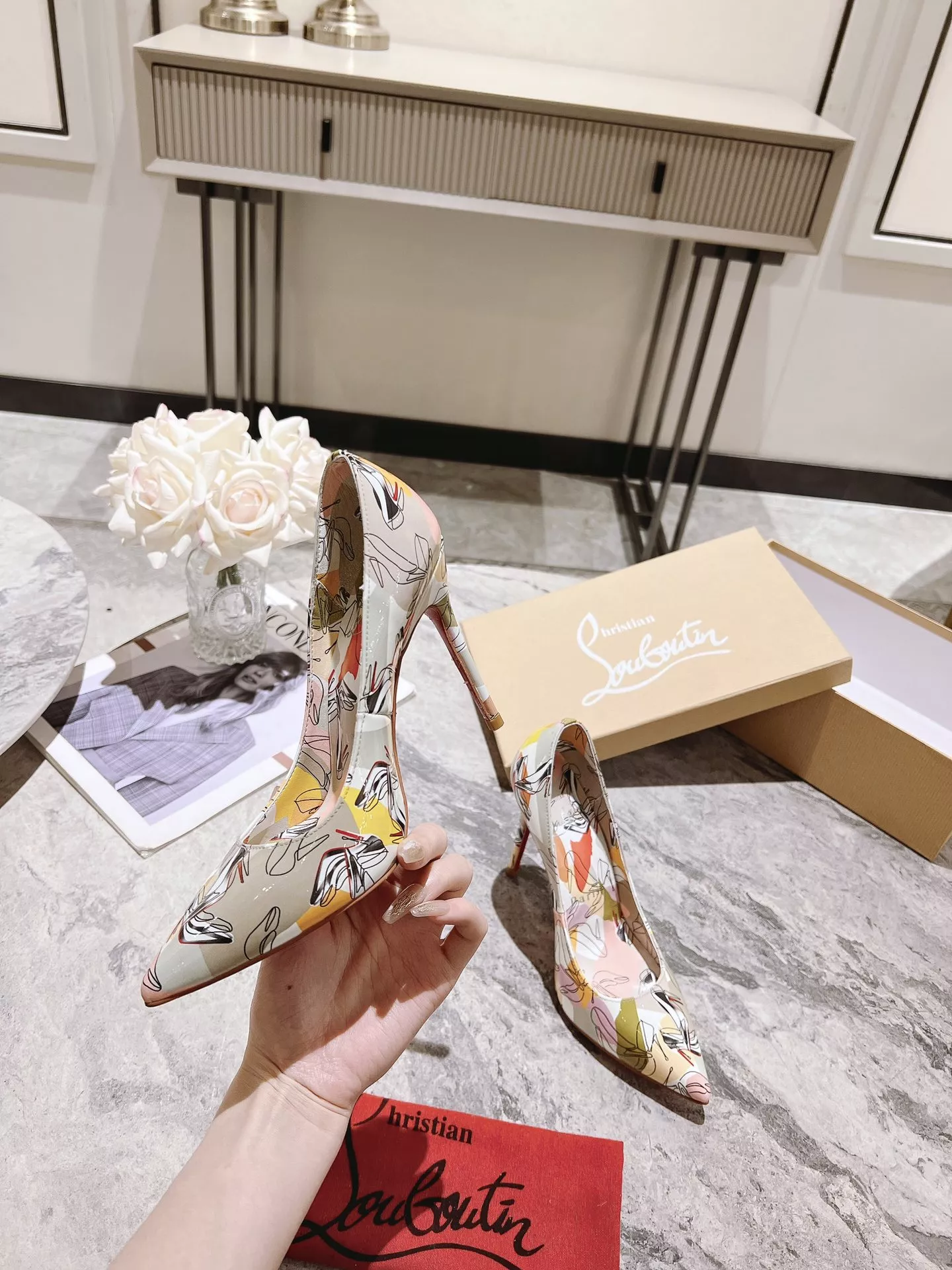 Durable 9971 Christian Louboutin High-heeled shoes For Women
