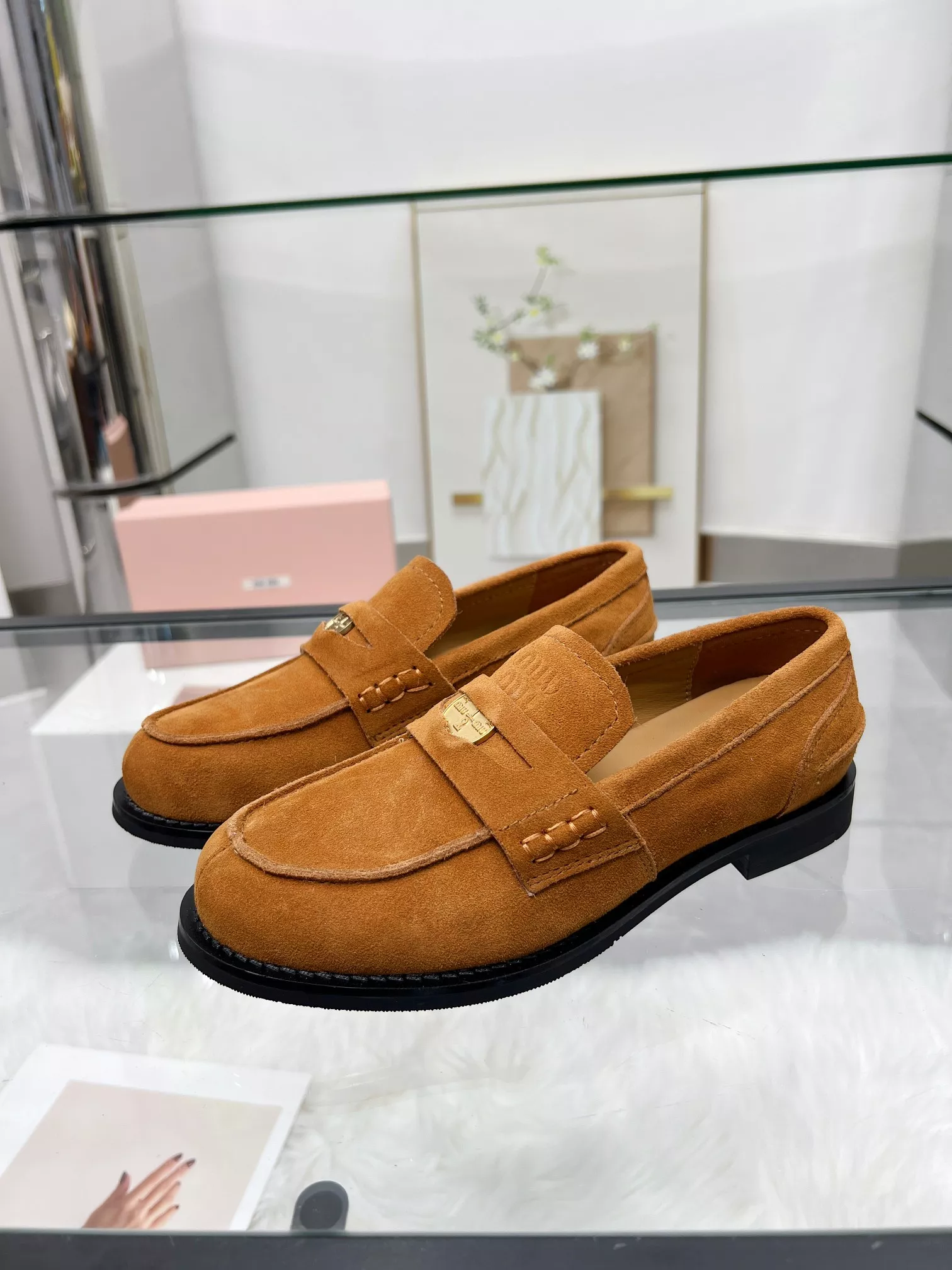EasyMatch 1178 MIU MIU Leather Shoes For Women