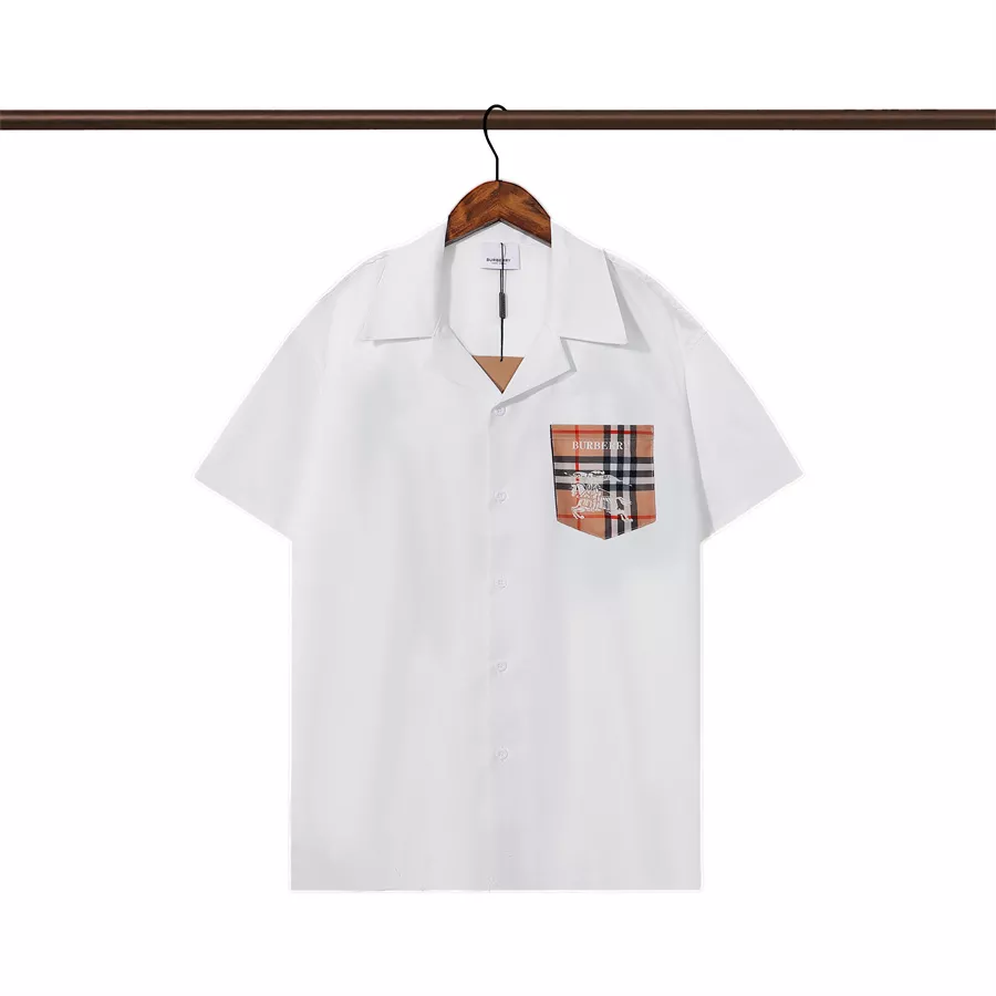 EasyMatch 2606 Burberry Shirts Short Sleeved For Men