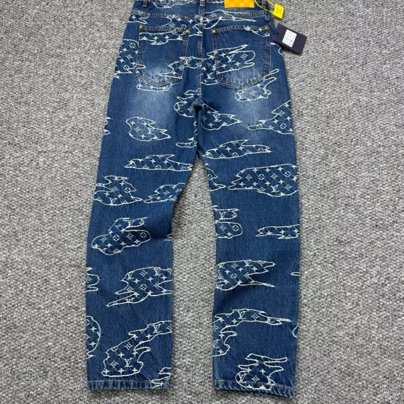 EasyMatch 3042 Louis Vuitton LV Jeans For Unisex