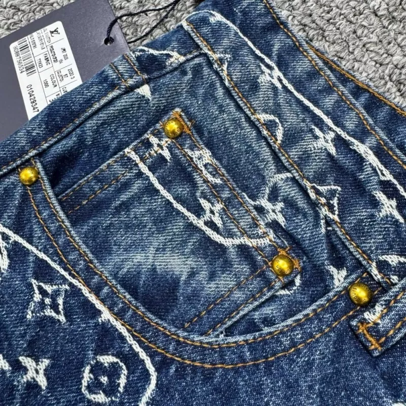 EasyMatch 3042 Louis Vuitton LV Jeans For Unisex