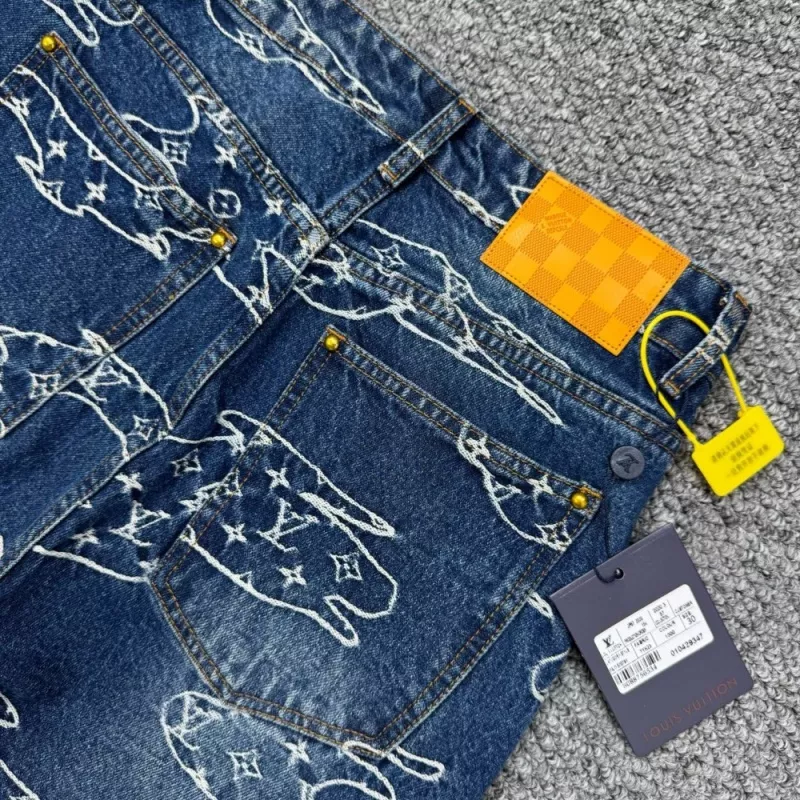 EasyMatch 3042 Louis Vuitton LV Jeans For Unisex