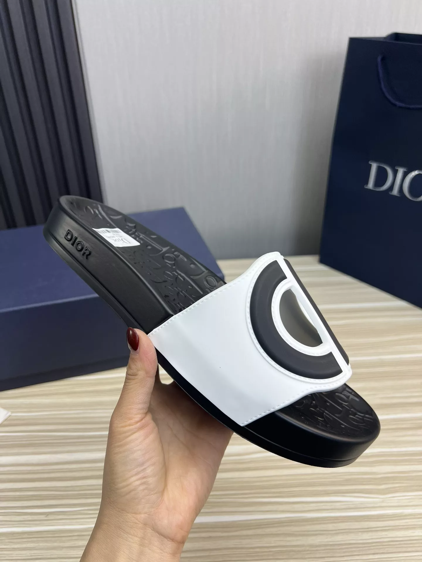 EasyMatch 3067 Christian Dior Slippers For Men