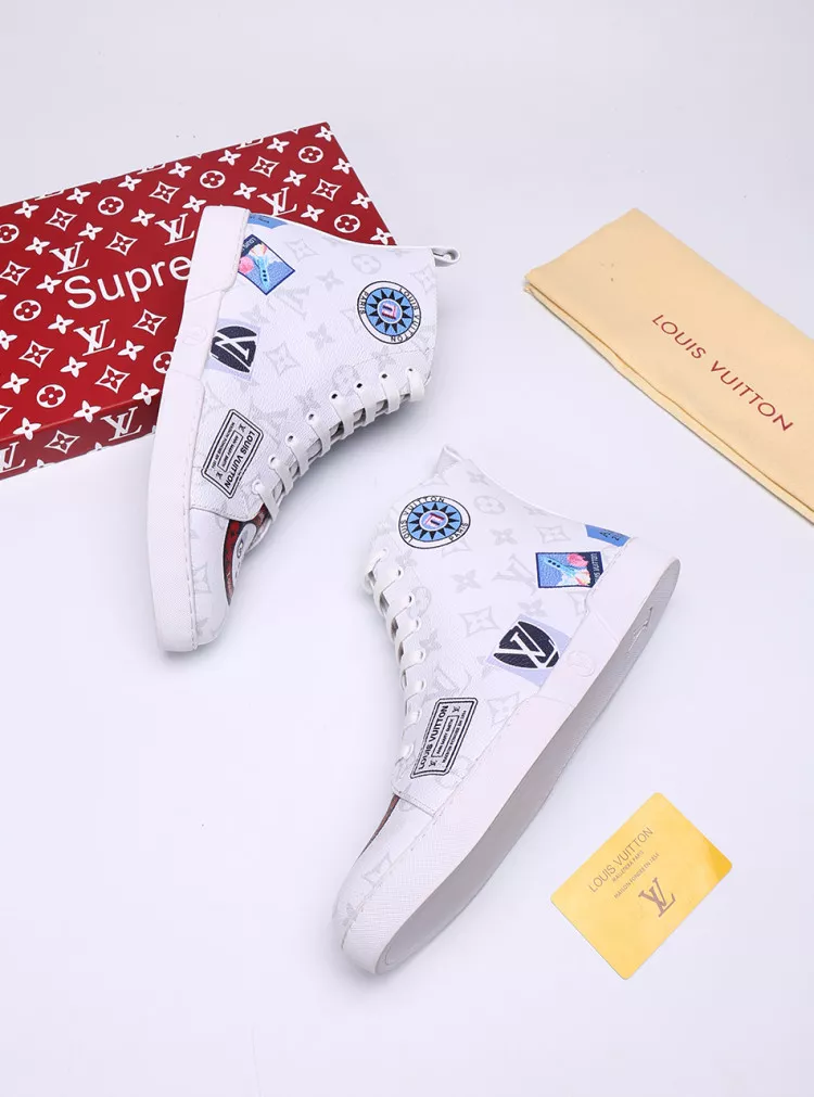 EasyMatch 3174 Louis Vuitton High Tops Shoes For Men