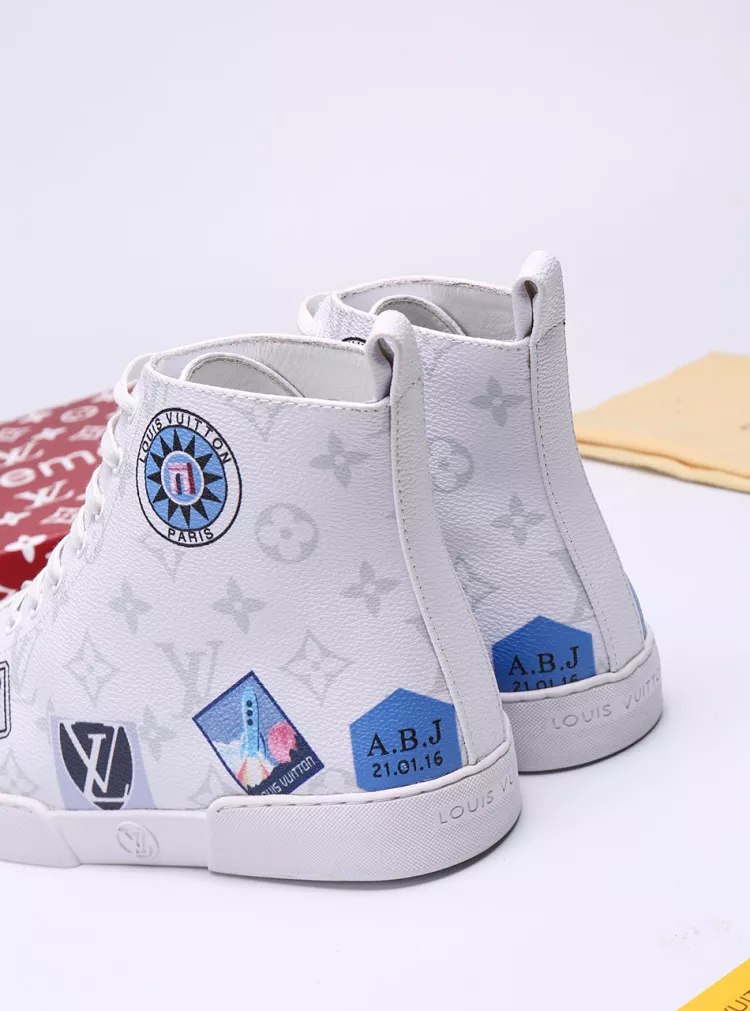 EasyMatch 3174 Louis Vuitton High Tops Shoes For Men