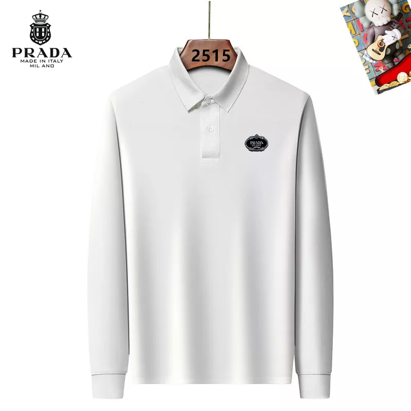EasyMatch 3213 Prada T-Shirts Long Sleeved For Men