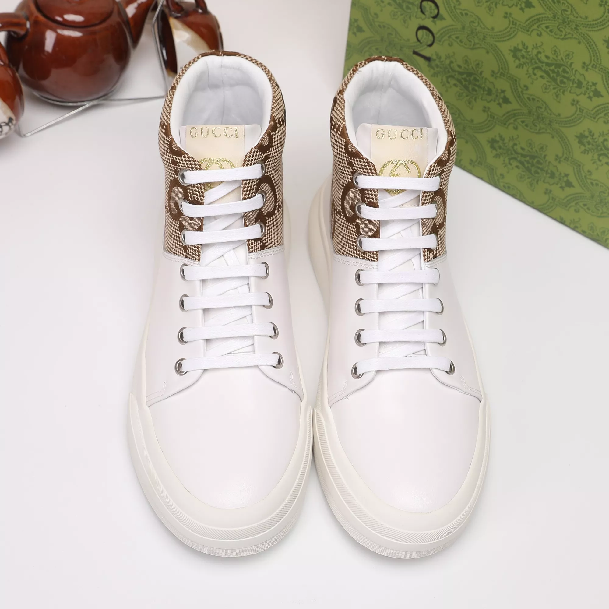 EasyMatch 3290 Gucci High Tops Shoes For Men