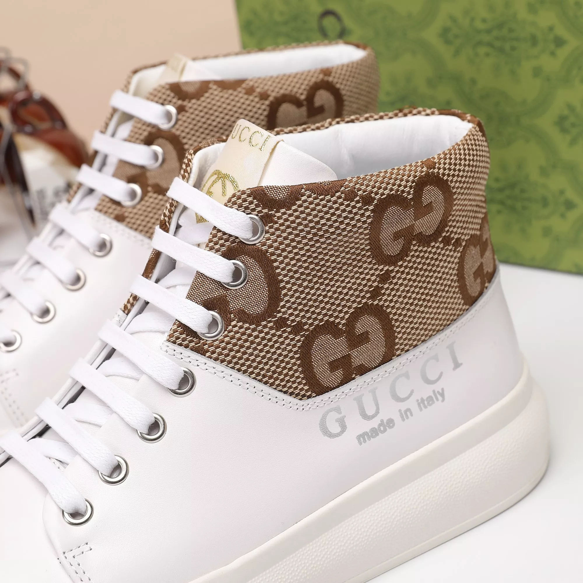 EasyMatch 3290 Gucci High Tops Shoes For Men