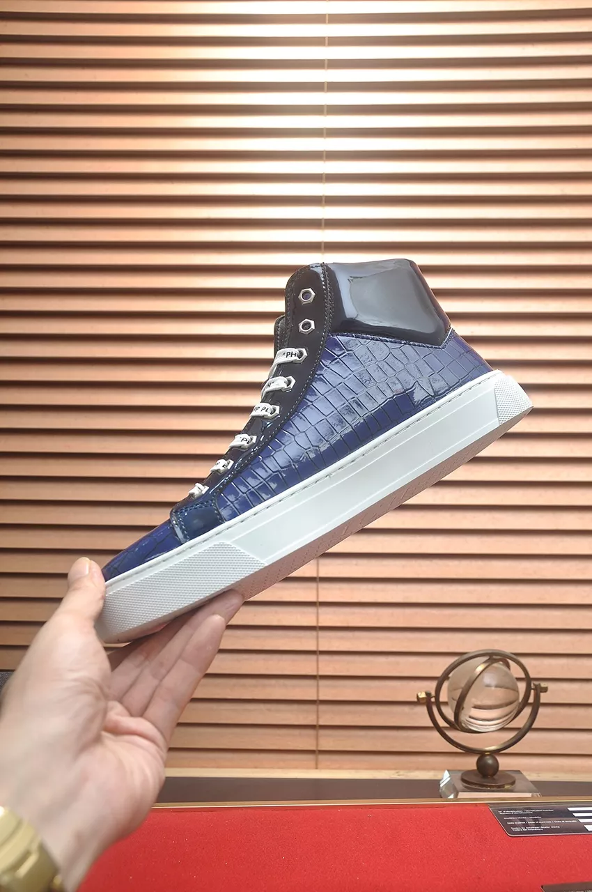 EasyMatch 3292 Philipp Plein PP High Tops Shoes For Men