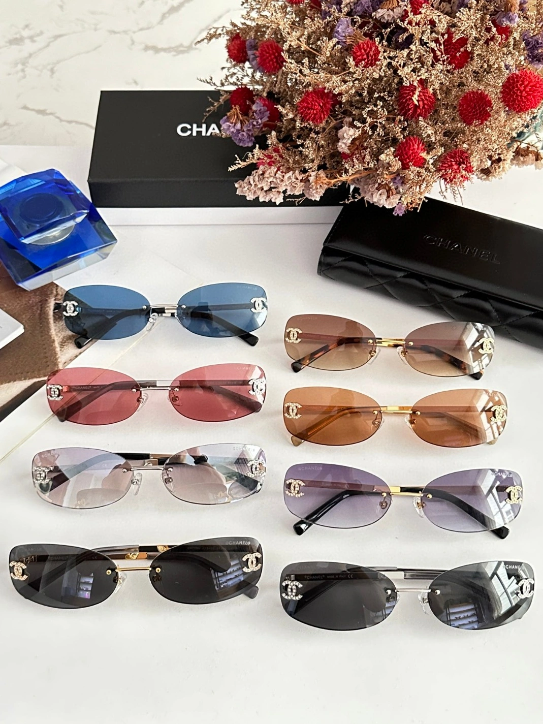 EasyMatch 372 Chanel AAA Quality Sunglasses