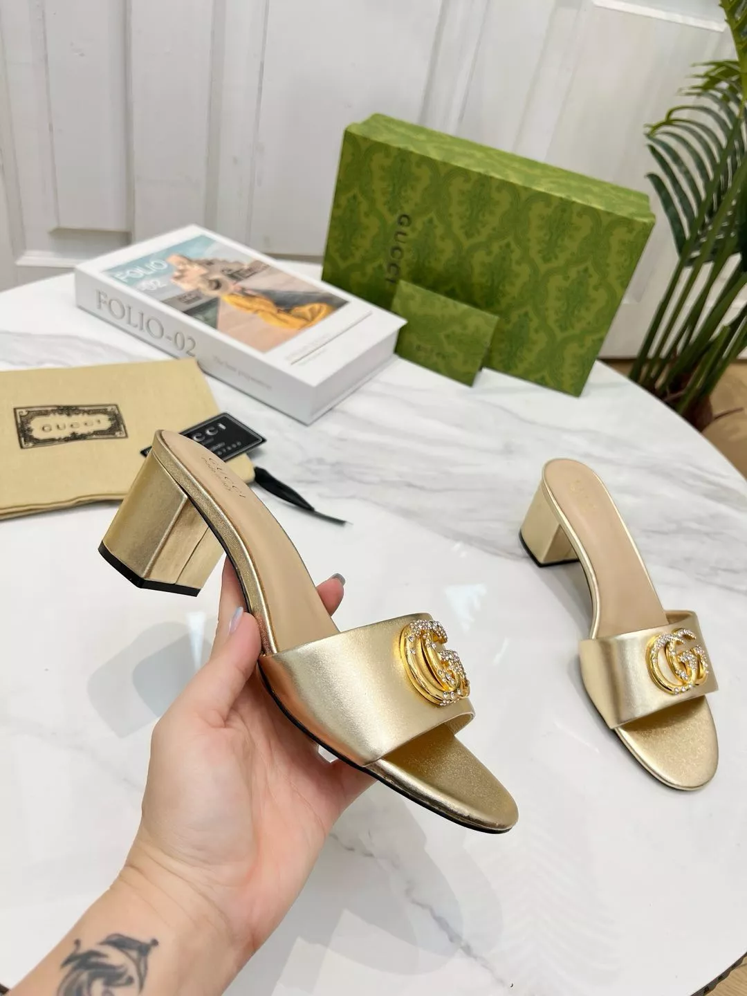 EasyMatch 3953 Gucci Slippers For Women