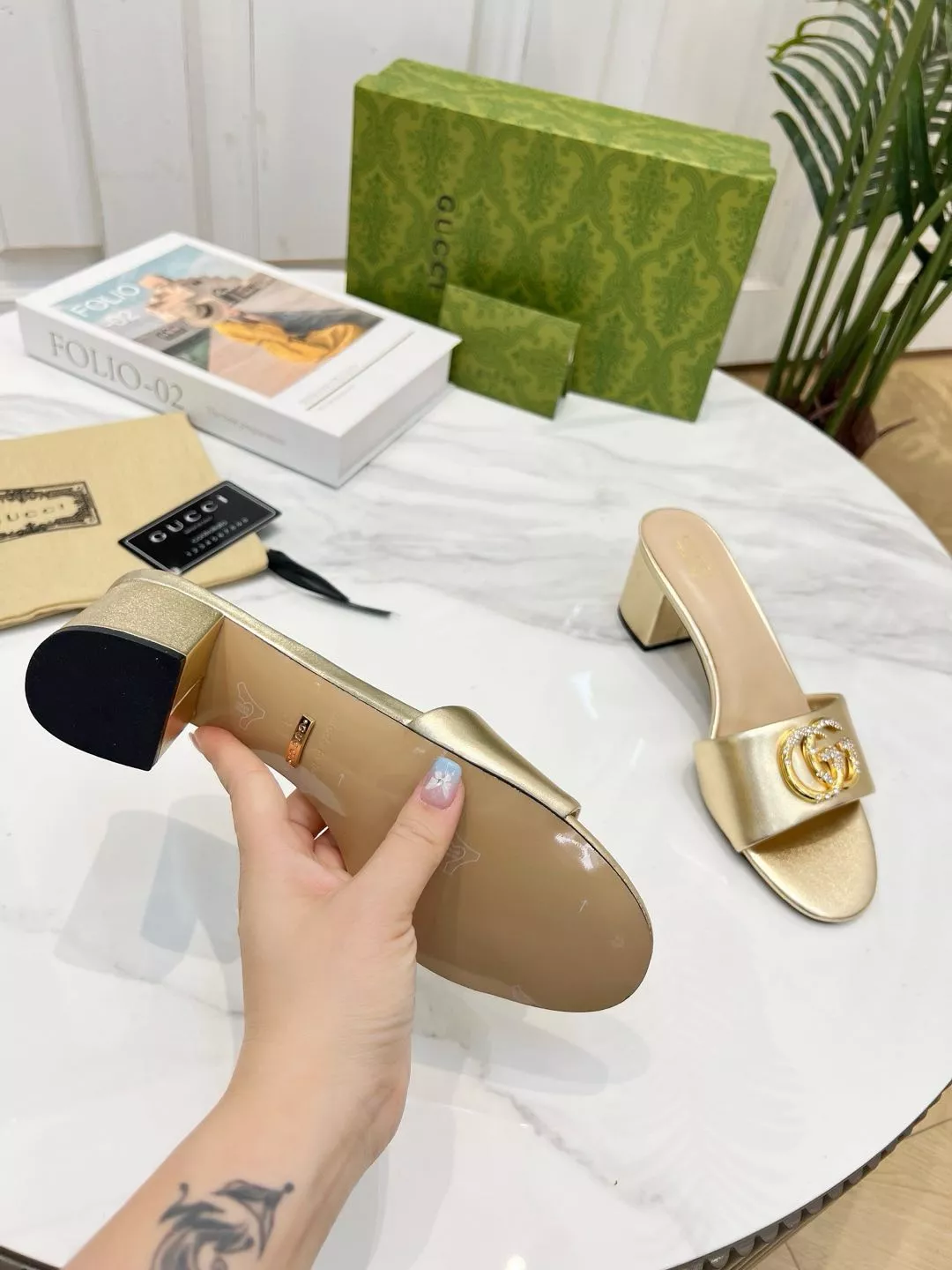 EasyMatch 3953 Gucci Slippers For Women