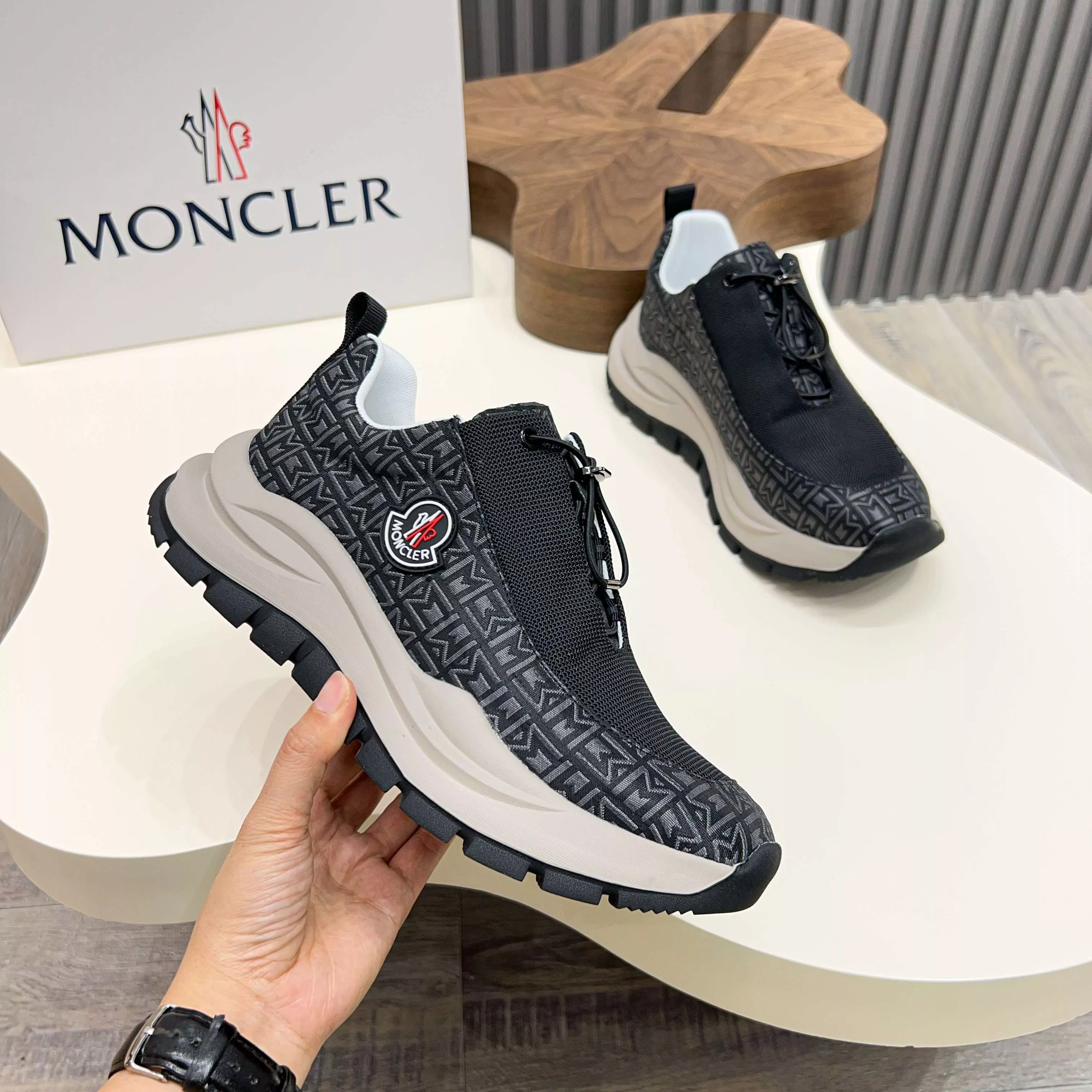EasyMatch 4379 Moncler Casual Shoes For Men