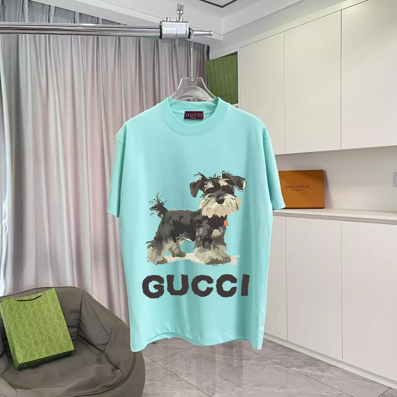 EasyMatch 4391 Gucci T-Shirts Short Sleeved For Unisex