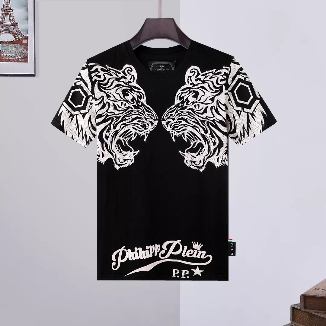 EasyMatch 4518 Philipp Plein PP T-Shirts Short Sleeved For Men
