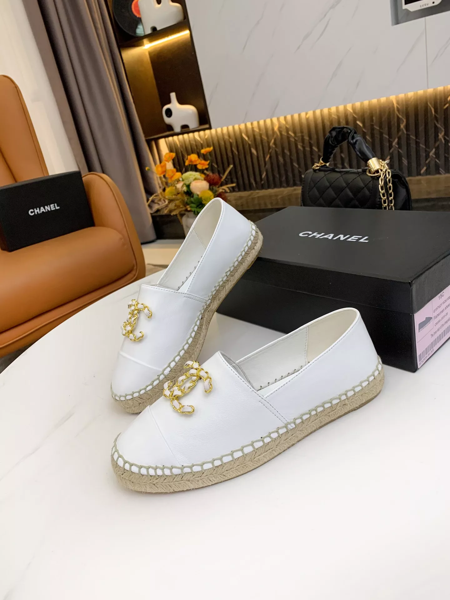 EasyMatch 4531 Chanel Flat Shoes For Women