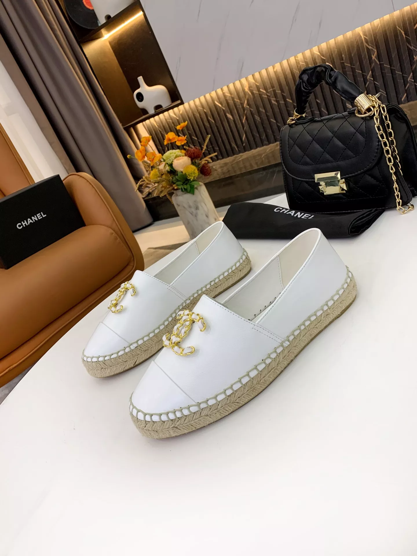 EasyMatch 4531 Chanel Flat Shoes For Women