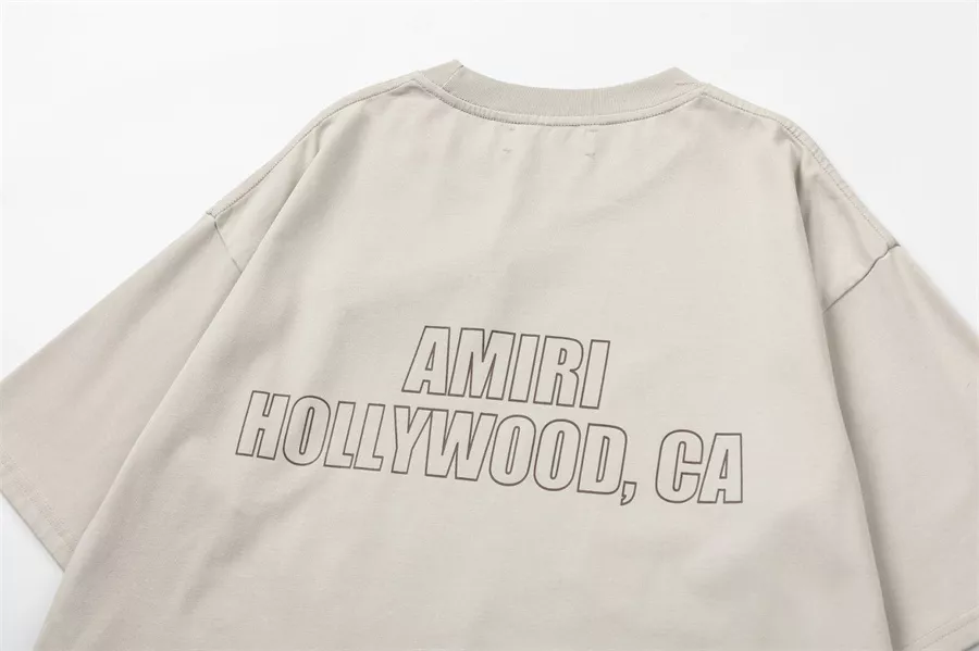 EasyMatch 4657 Amiri T-Shirts Short Sleeved For Unisex