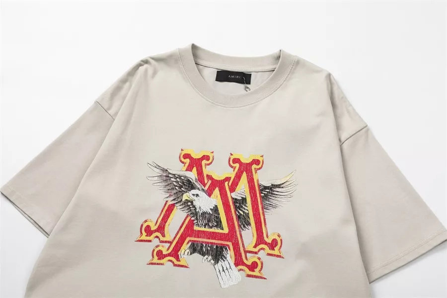 EasyMatch 4657 Amiri T-Shirts Short Sleeved For Unisex