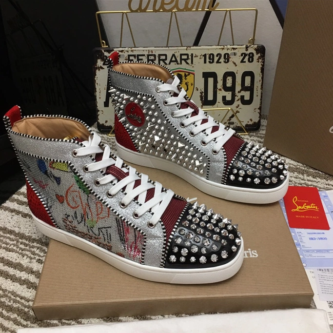 EasyMatch 5070 Christian Louboutin High Tops Shoes For Men