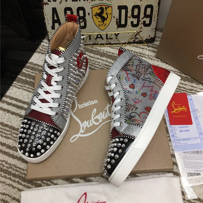 EasyMatch 5070 Christian Louboutin High Tops Shoes For Men