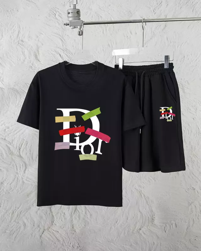 EasyMatch 5071 Christian Dior Tracksuits Short Sleeved For Unisex