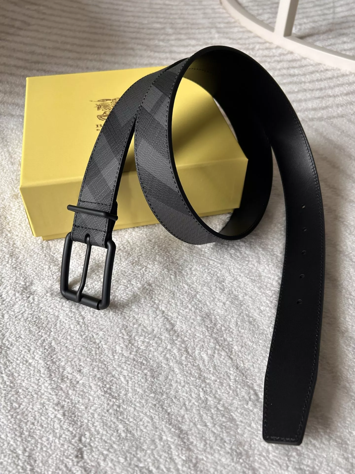 EasyMatch 526 Burberry AAA Quality Belts In 3.5cm For Men