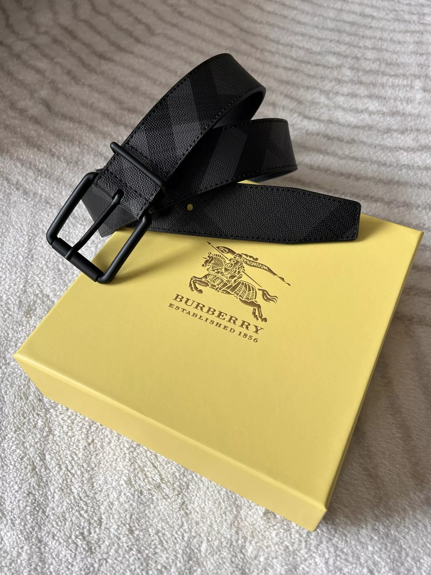 EasyMatch 526 Burberry AAA Quality Belts In 3.5cm For Men