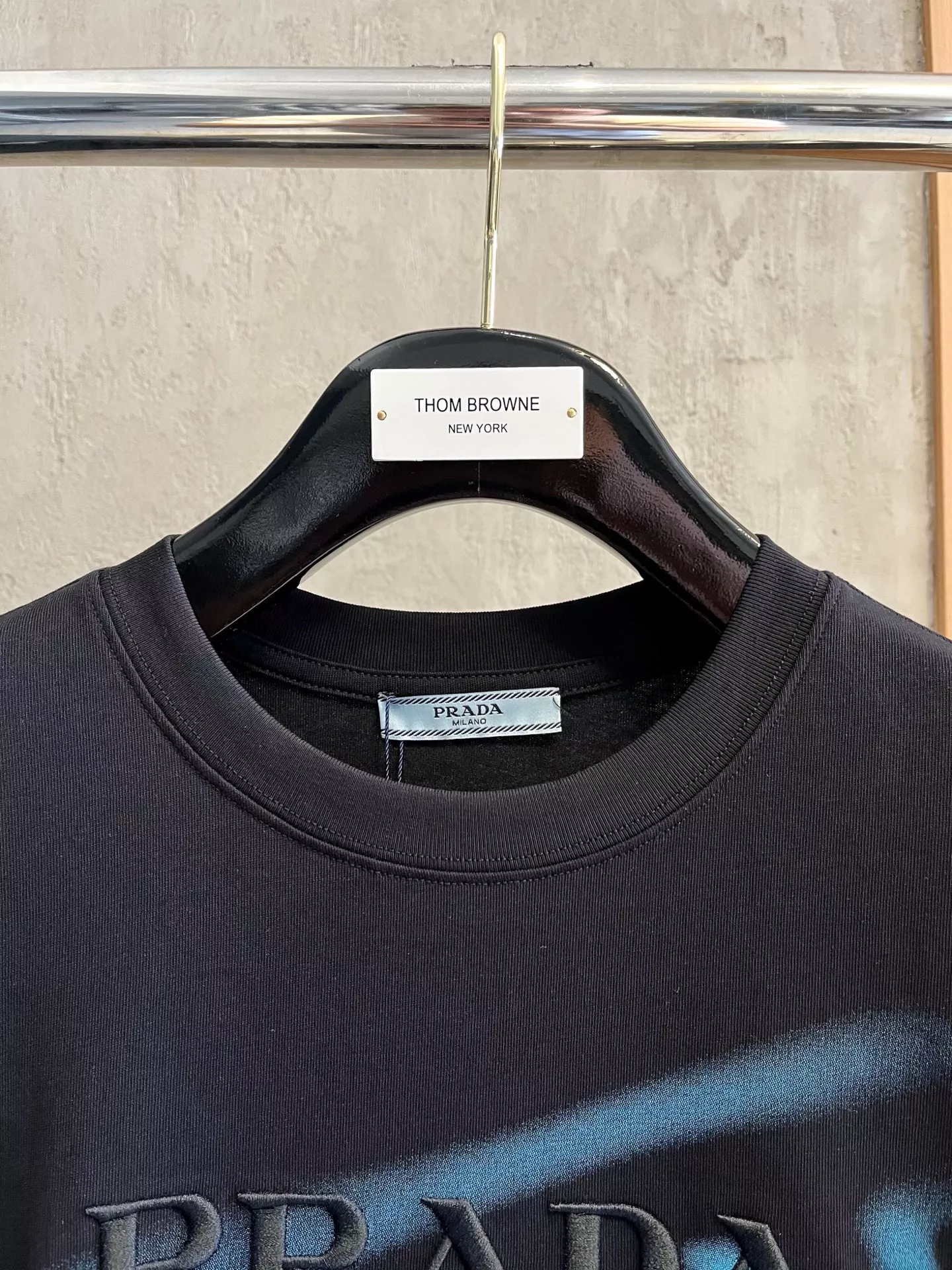 EasyMatch 5851 Prada T-Shirts Short Sleeved For Unisex