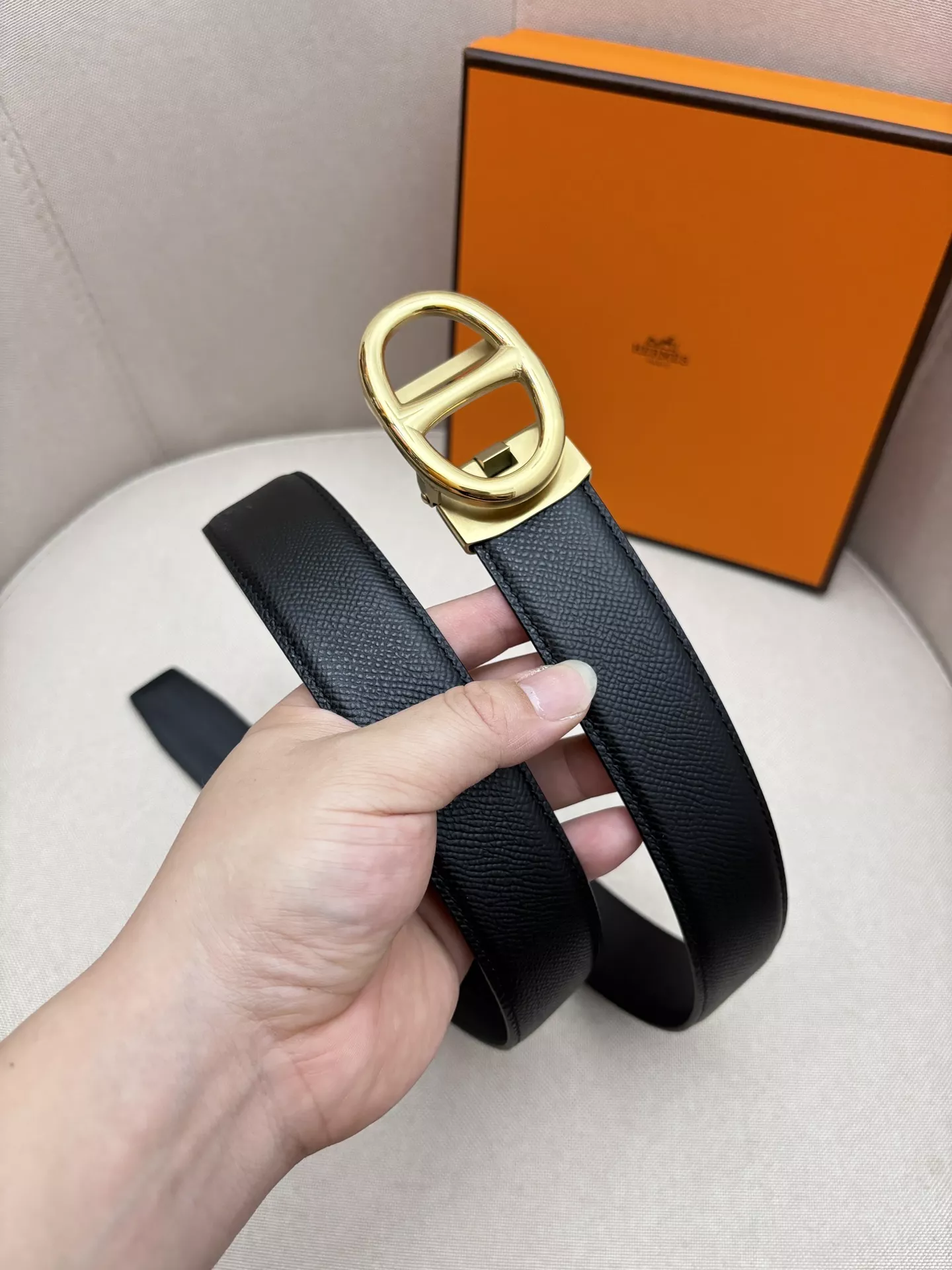 EasyMatch 6187 Hermes AAA Quality Belts In 3.5cm For Men