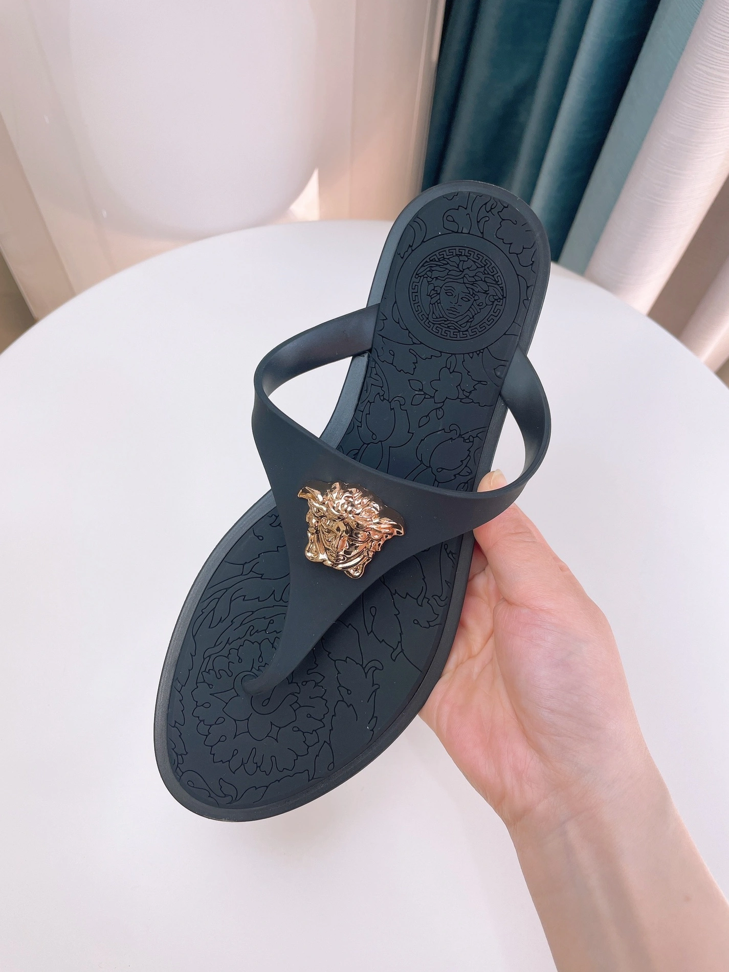 EasyMatch 6232 Versace Slippers For Women